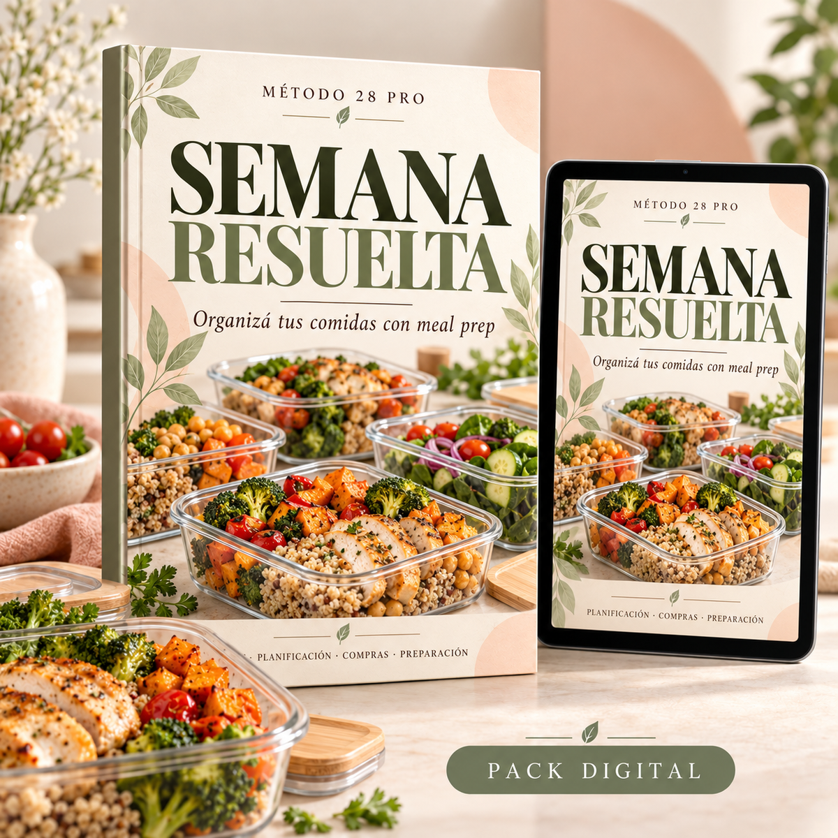 Semana resuelta (Guían de compras + mealpreps)